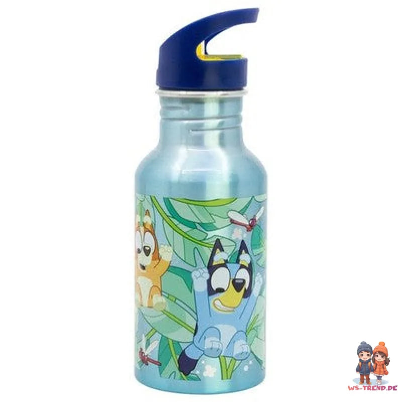 Bluey Bingo Kinder Aluminium Wasserflasche Trinkflasche Flasche 545 ml - WS-Trend.de