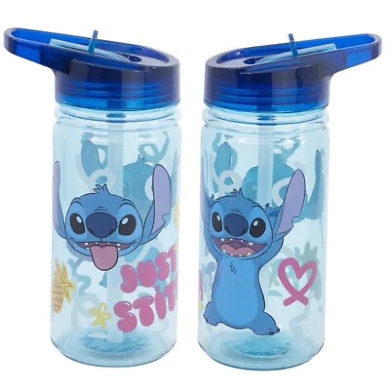 Disney Stitch Angel Wasserflasche Trinkflasche Flasche 475 ml Tragegriff - WS-Trend.de