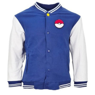 Pokemon Pikachu Kinder Jungen Kollege Baseball Jacke - WS-Trend.de