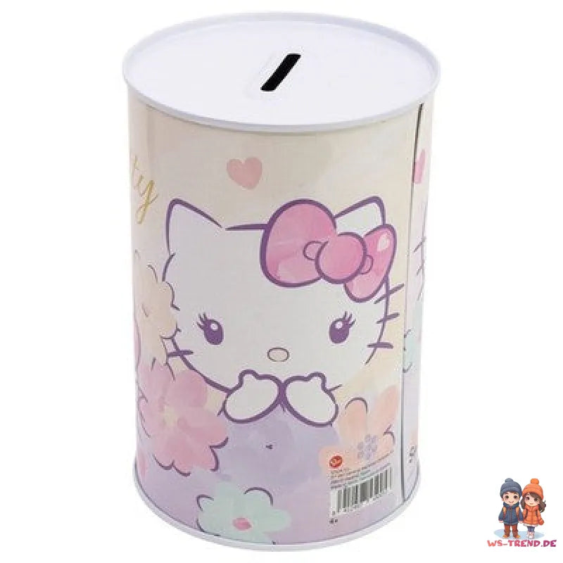 Hello Kitty XL Spardose Sparschwein aus Weißblech 1000 ml - WS-Trend.de