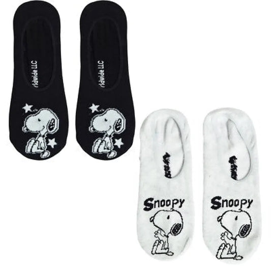 Peanuts Snoopy 2er Set Damen Kurzsocken Füßlingen Socken Gr. 35 bis 42 - WS-Trend.de