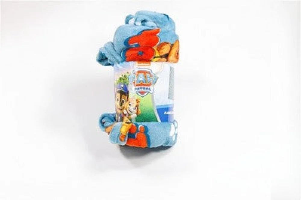 Paw Patrol Kinder Flanell Wohndecke warme Kuscheldecke 110x150 cm - WS-Trend.de