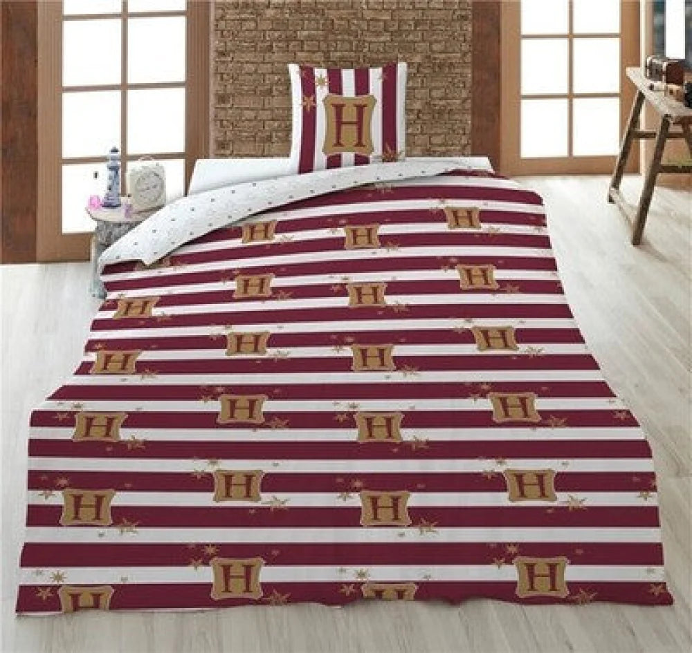 Harry Potter Hogwarts Kinder Bettwäsche 2tlg Set 135-140x200 100% Baumwolle - WS-Trend.de