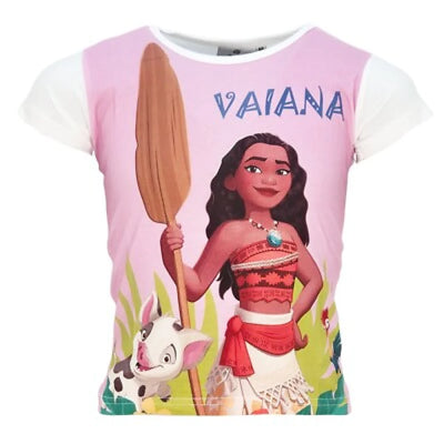Disney Vaiana Moana Kinder Mädchen kurzarm T-Shirt - WS-Trend.de