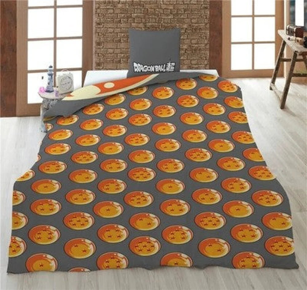 Dragon Ball Goku Jungen Bettwäsche 2tlg. Set 135-140x200 65x65 - WS-Trend.de