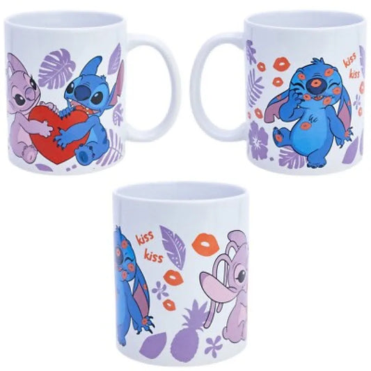 Disney Lilo und Stitch Angel Teetasse Tasse Kaffeetasse Geschenkidee 325 ml - WS-Trend.de