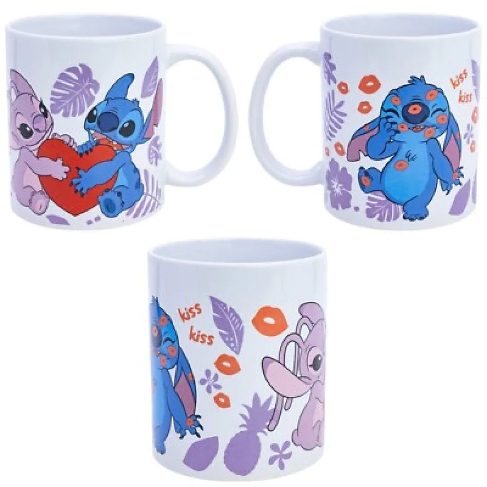Disney Lilo und Stitch Angel Teetasse Tasse Kaffeetasse Geschenkidee 325 ml - WS-Trend.de