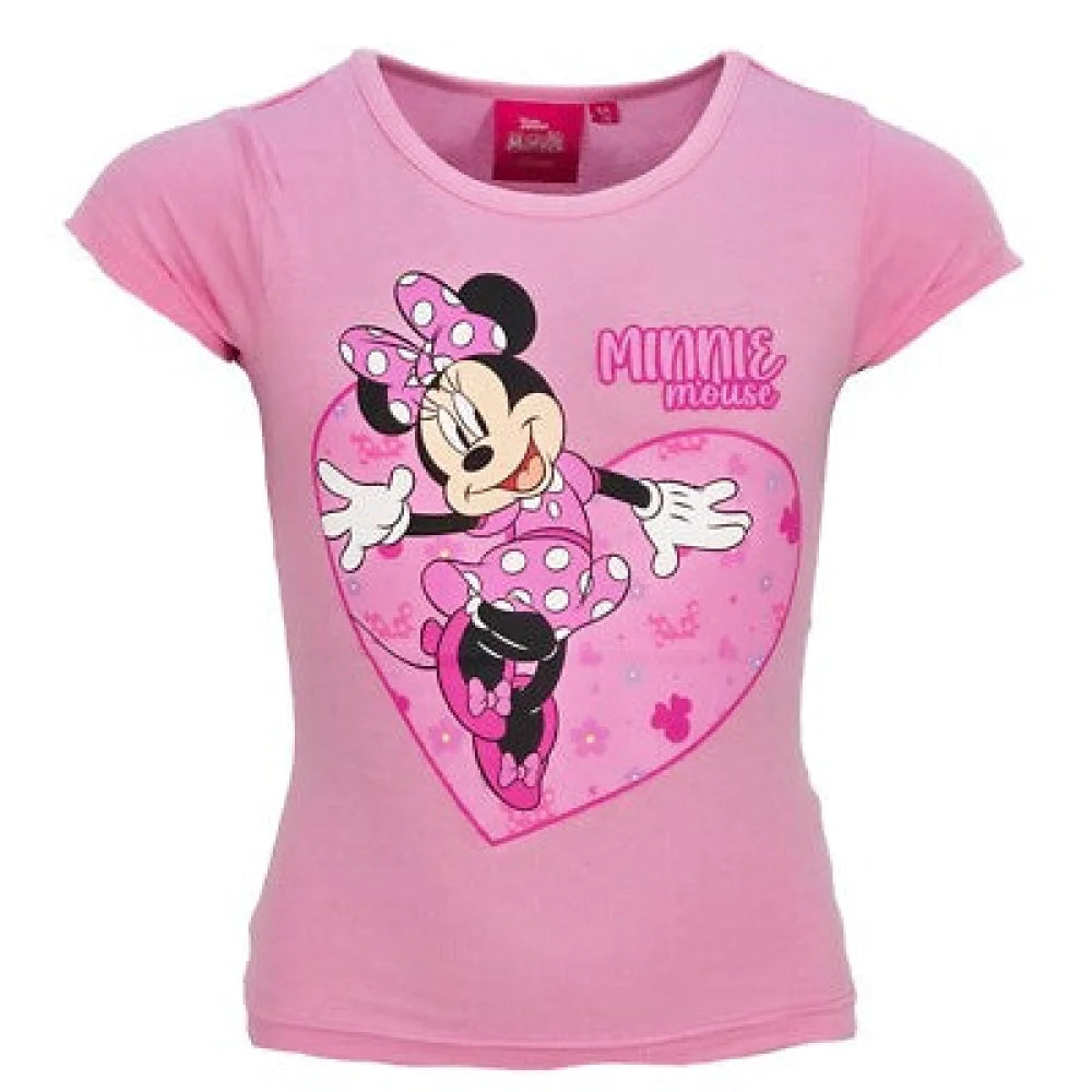 Disney Minnie Maus Mädchen Kinder kurzarm T-Shirt - WS-Trend.de