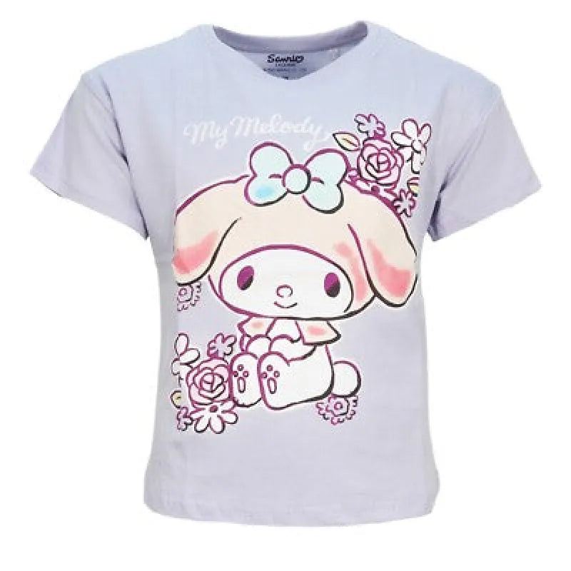 Hello Kitty my Melody Kinder Mädchen kurzarm T-Shirt Shirt - WS-Trend.de