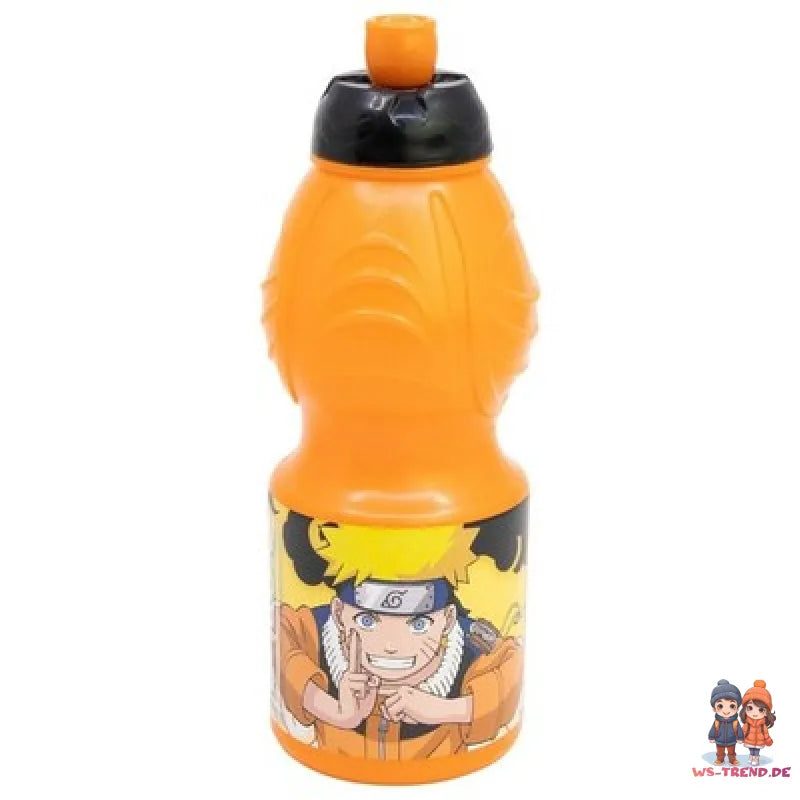 Anime Naruto Shippuden 2 tlg Lunchset Brotdose plus Trinkflasche 400 ml - WS-Trend.de