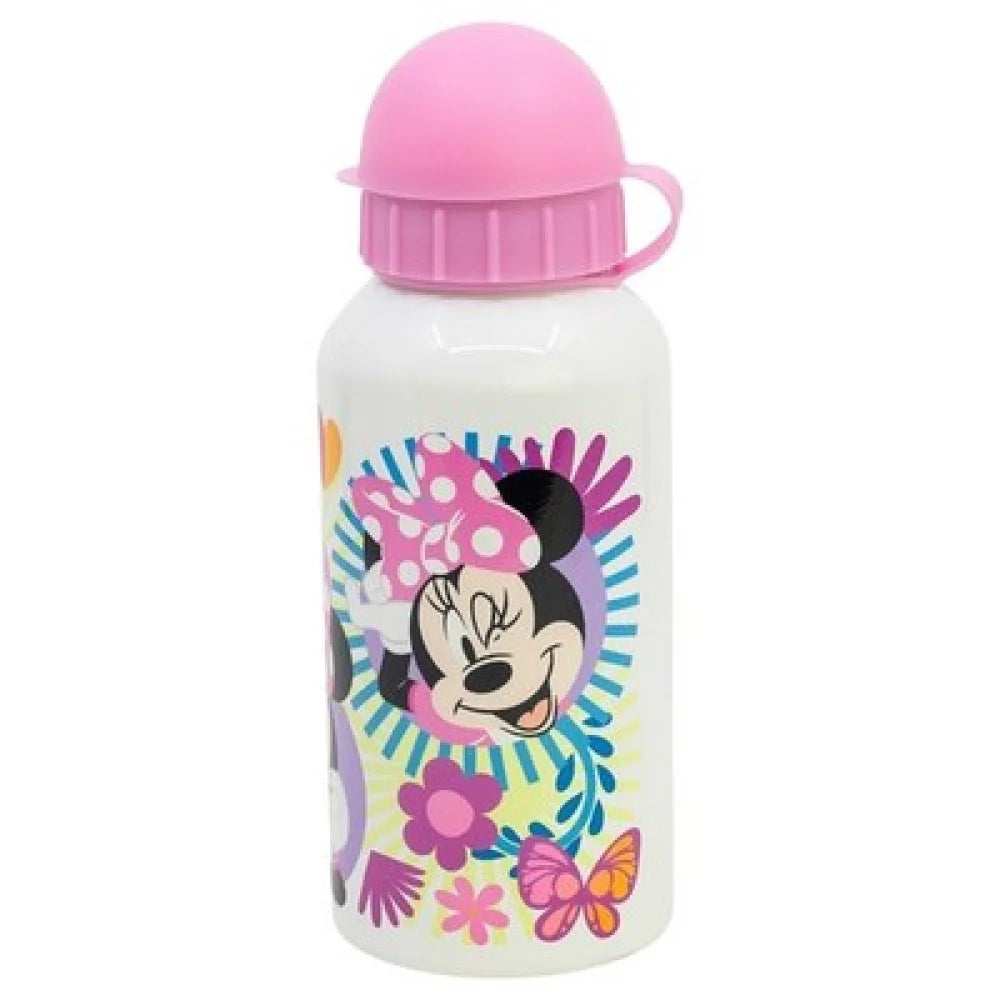 Disney Minnie Maus Mädchen 2 tlg. Set Brotdose Aluminium Trinkflasche 400 ml - WS-Trend.de