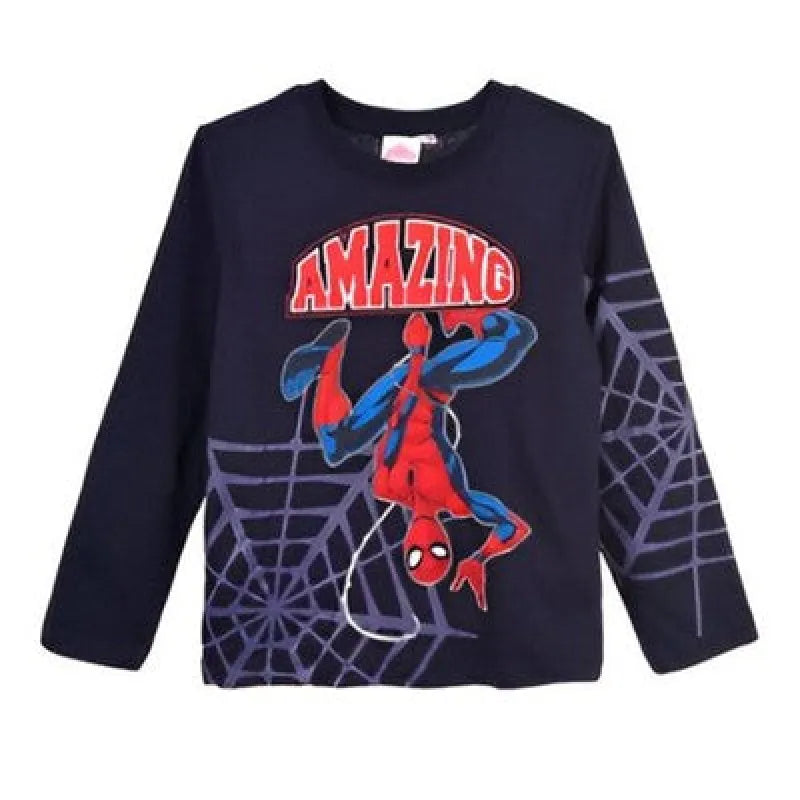 Marvel Spiderman Jungen Kinder Shirt Gr. 98-128 - Baumwolle - WS-Trend.de