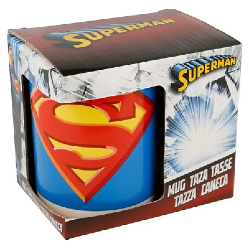 DC Comics Superman Keramik Kaffeetasse Teetasse Tasse 325 ml - WS-Trend.de