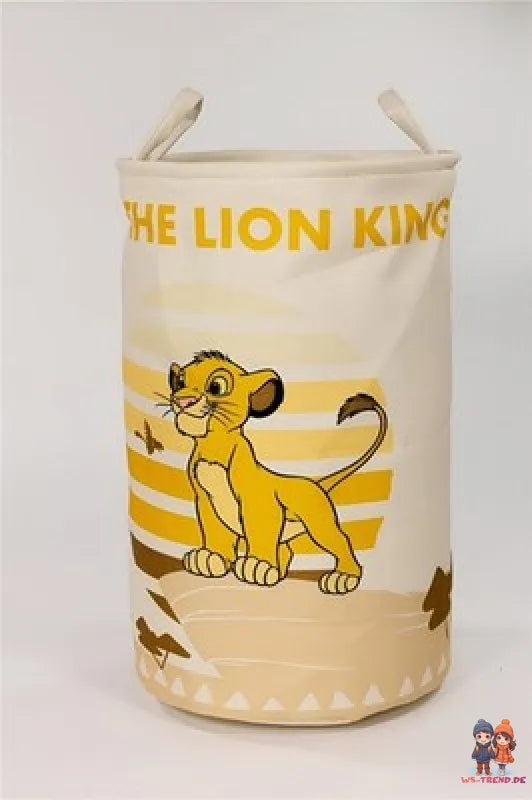 Disney König der Löwen Kinder freistehender Aufbewahrungskorb Wäschebehälter - WS-Trend.de