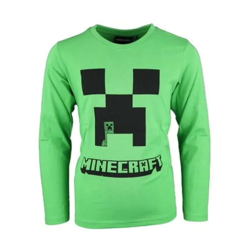 Minecraft Creeper Gamer Kinder Jungen Shirt - WS-Trend.de