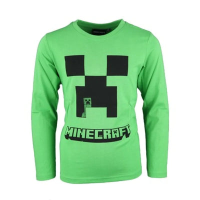 Minecraft Creeper Gamer Kinder Jungen Shirt - WS-Trend.de