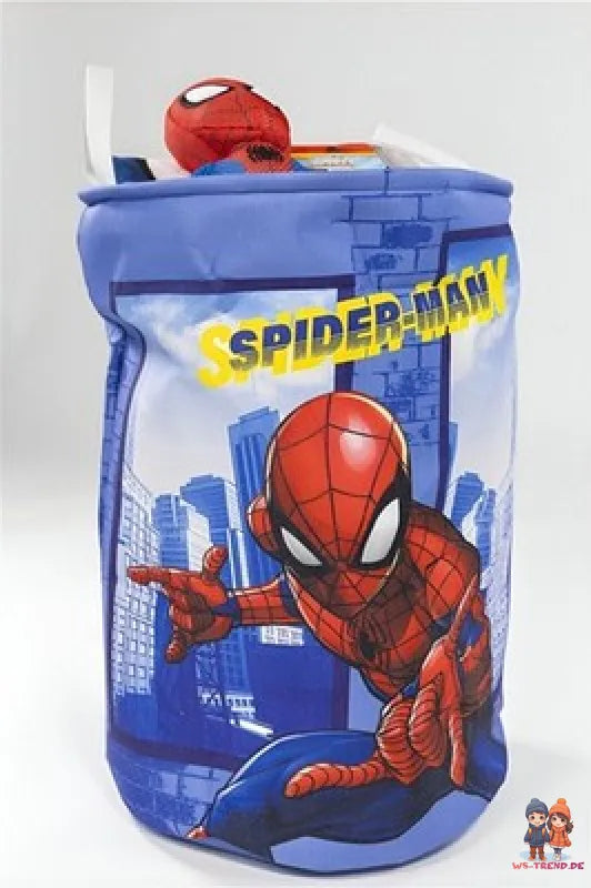 Marvel Spiderman Kinder freistehender Aufbewahrungskorb Wäschebehälter - WS-Trend.de