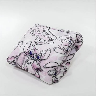 Disney Stitch Kuschelponcho mit Ärmeln Kapuze Tasche S-L - Ansicht 2