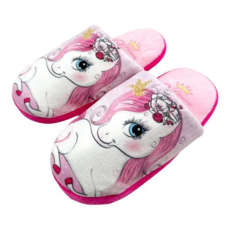 Süßes Einhorn Unicorn Mädchen Kinder Hausschuhe Slipper Pantoffeln 26 WS Trend.de
