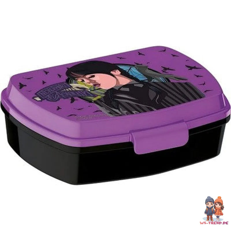 Wednesday 2 tlg. Lunchset Brotdose Trinkflasche Flasche 660 ml - WS-Trend.de