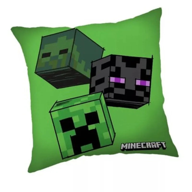 Gamer Minecraft Creeper Zombie Enderman Kissen Dekokissen 40x40 cm - WS-Trend.de