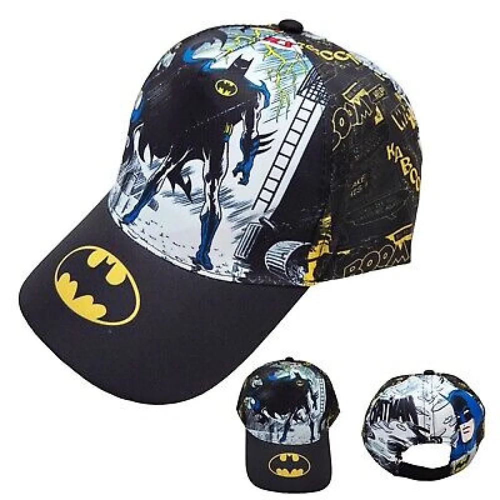 DC Comics Batman Classic Jungen Basecap Baseball Kappe Mütze Hut 53-55 - WS-Trend.de