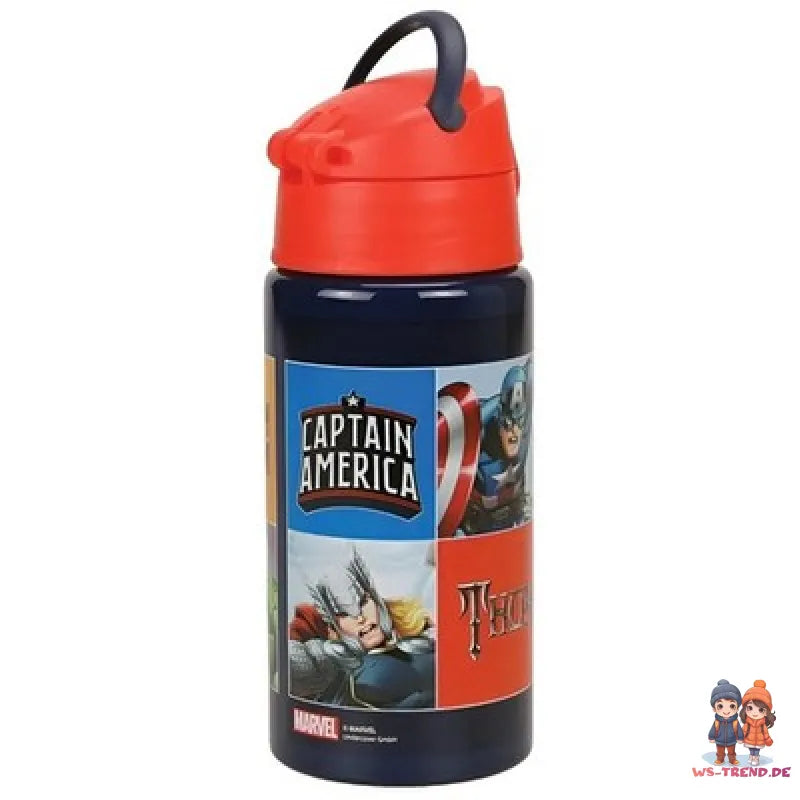 Marvel Avengers Kinder Alu Wasserflasche Trinkflasche Flasche 500 ml - WS-Trend.de