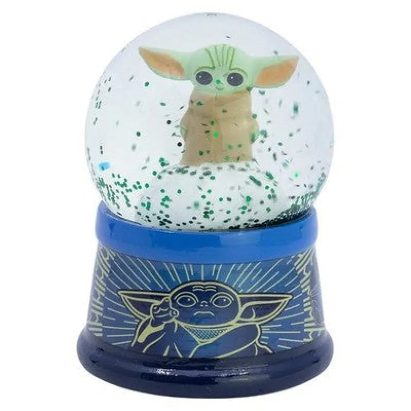 Star Wars Mandalorian Baby Yoda mini Glaskugel Schneekugel 9 x 7 cm - WS-Trend.de
