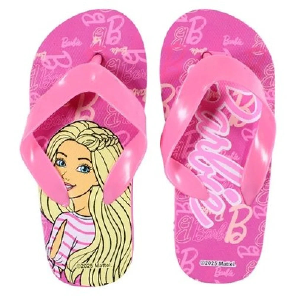 Barbie Kinder Mädchen FlipFlops Sandalen Pink & Rosa Gr. 25 bis 32 - WS-Trend.de