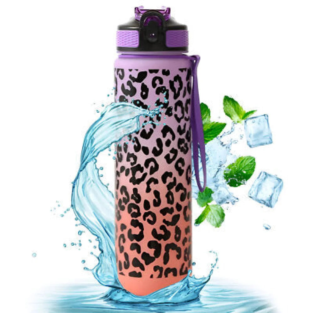 Lunch 4 tlg Set Brotdose 1200 ml Trinkflasche Flasche 1000 Besteck - WS-Trend.de