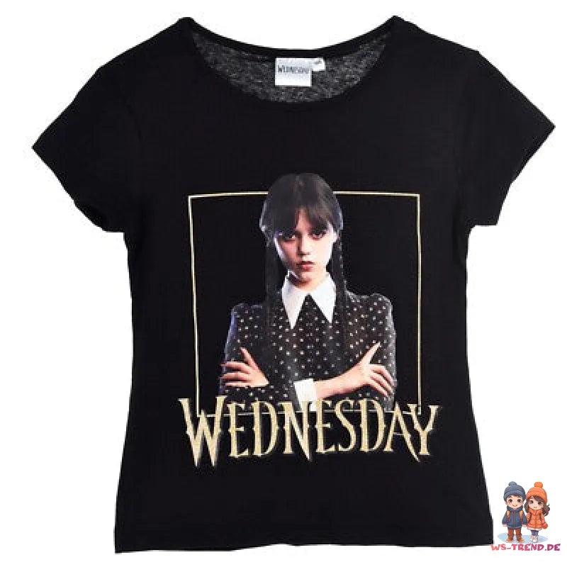 Adams Wednesday Mädchen T Shirt kurzarm Shirt% Baumwolle WS Trend.de