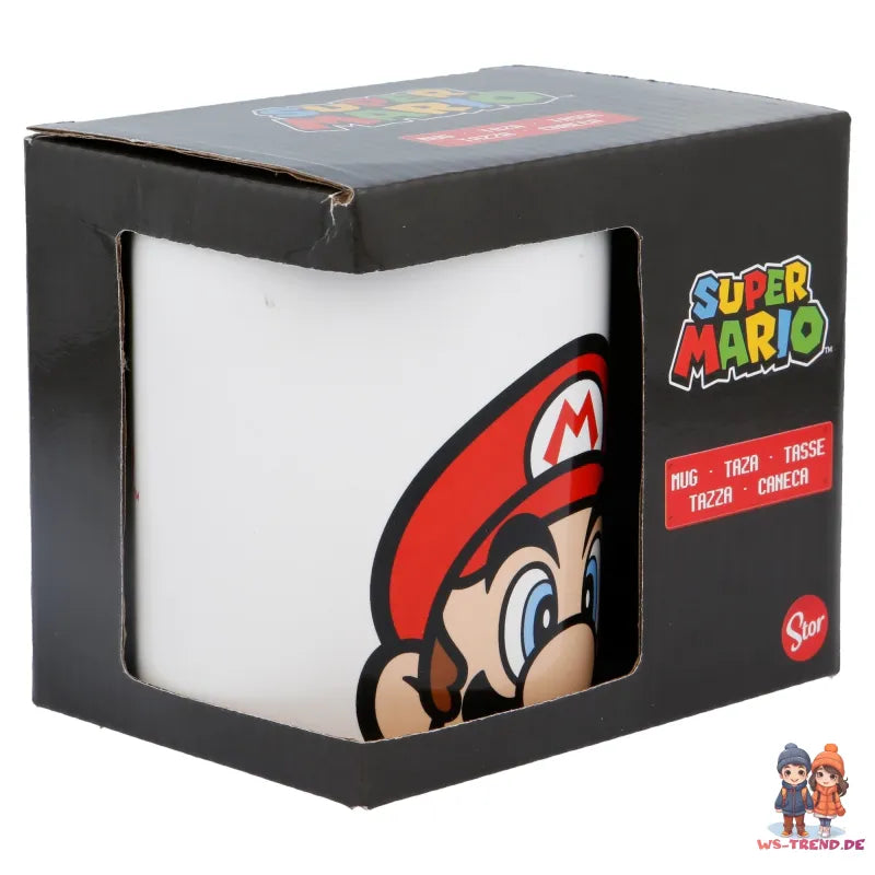 Super Mario Gamer Kaffeetasse Teetasse Tasse Geschenkidee 330 ml - WS-Trend.de