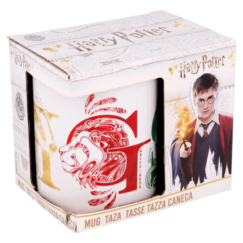 Harry Potter Hogwarts 4 Häuser Kaffeetasse Teetasse Tasse Geschenkidee 330 ml - WS-Trend.de