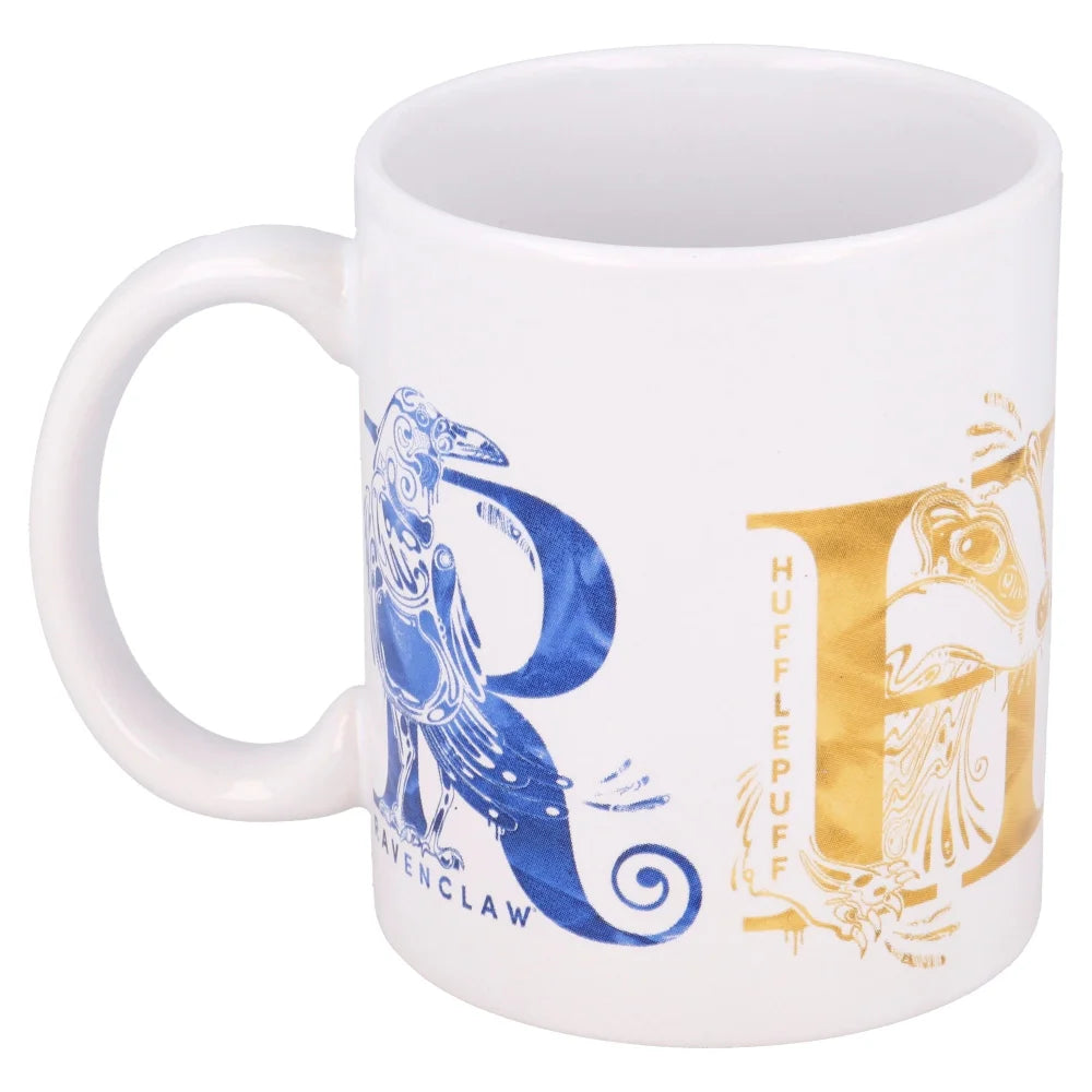 Harry Potter Hogwarts 4 Häuser Kaffeetasse Teetasse Tasse Geschenkidee 330 ml - WS-Trend.de