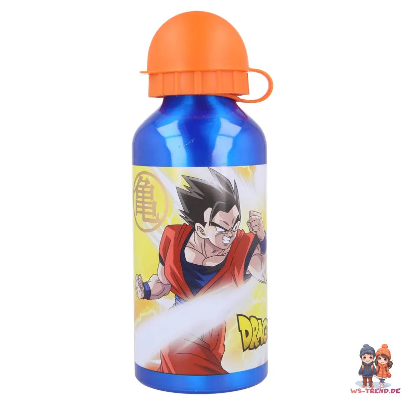 Anime Dragon Ball Kinder 2 tlg Lunch Set - 3 Kammer Brotdose Alu-Trinkflasche - WS-Trend.de