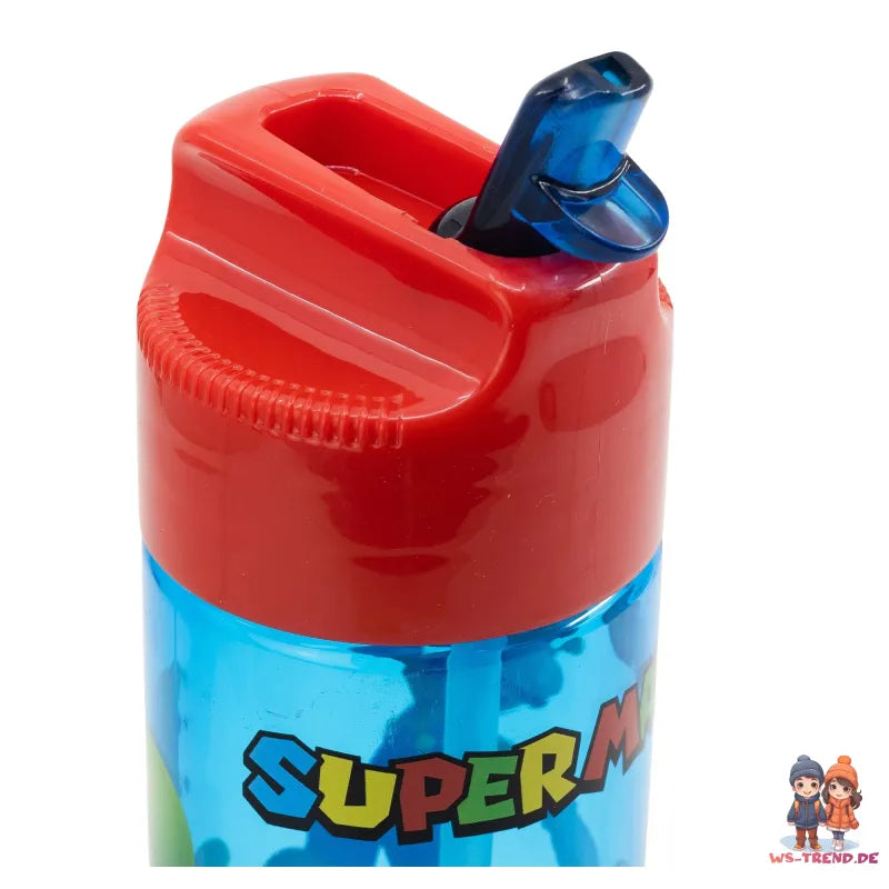 Super Mario Luigi Yoshi Toady Kinder Trinkflasche Wasserflasche Flasche 410 ml - WS-Trend.de