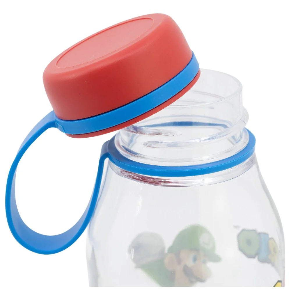 Super Mario Luigi Peach Toady Trinkflasche Wasserflasche Flasche 650 ml - WS-Trend.de