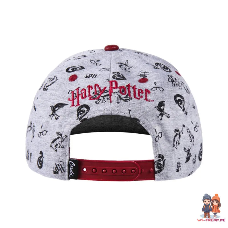 Harry Potter Herren Jungen Snapback Cap Basecap Baseball Kappe Mütze - WS-Trend.de Gr. 58