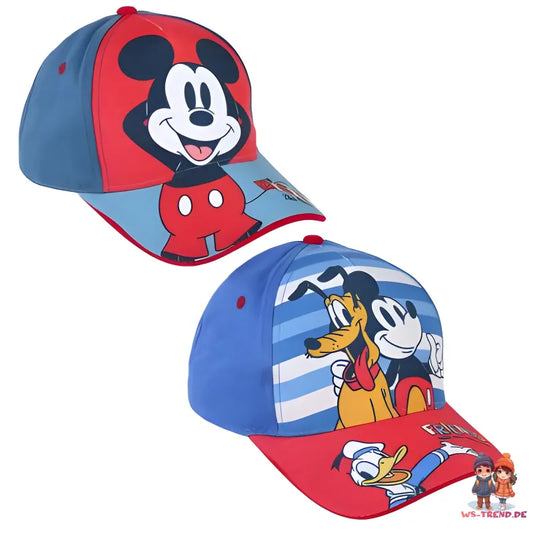 Disney Mickey Maus Kinder Basecap Baseball Kappe Mütze - WS-Trend.de Hut Gr. 51
