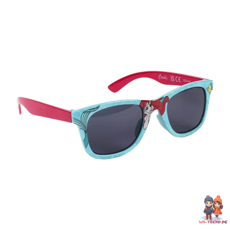 Disney Arielle Meerjungfrau Kinder Set Basecap plus Sonnenbrille Mädchen Gr. 53 - WS-Trend.de