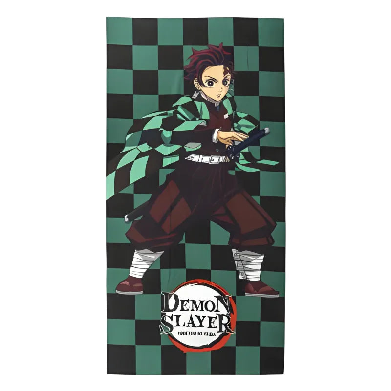Anime Demon Slayer Mikrofaser Strandtuch Handtuch Badetuch XL 70x140 cm - WS-Trend.de