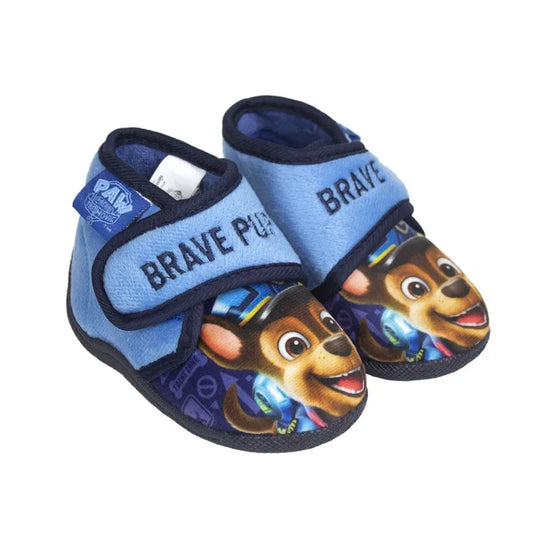 Paw Patrol Chase Kinder Baby Hausschuhe Kitaschuhe - WS-Trend.de Schlüpfschuhe Klett 21-26