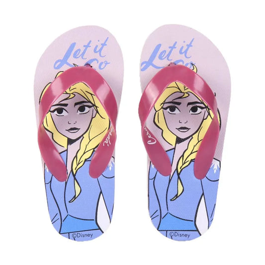 Disney Die Eiskönigin Elsa Kinder Flip Flops Zehentrenner - WS-Trend.de Latschen Gr. 26-33