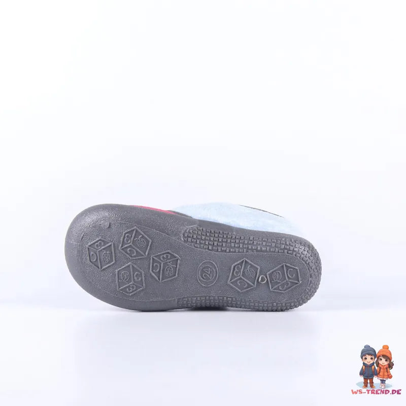 Marvel Spiderman Kinder Jungen Hausschuhe Kitaschuhe - WS-Trend.de Schlüpfschuhe Klett 23 - 28