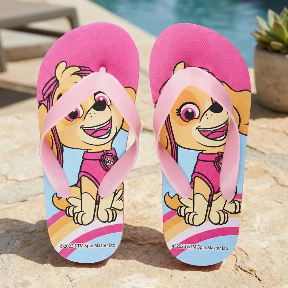 Paw Patrol Skye Kinder Flip Flops Zehentrenner Sandalen Latschen - WS-Trend.de