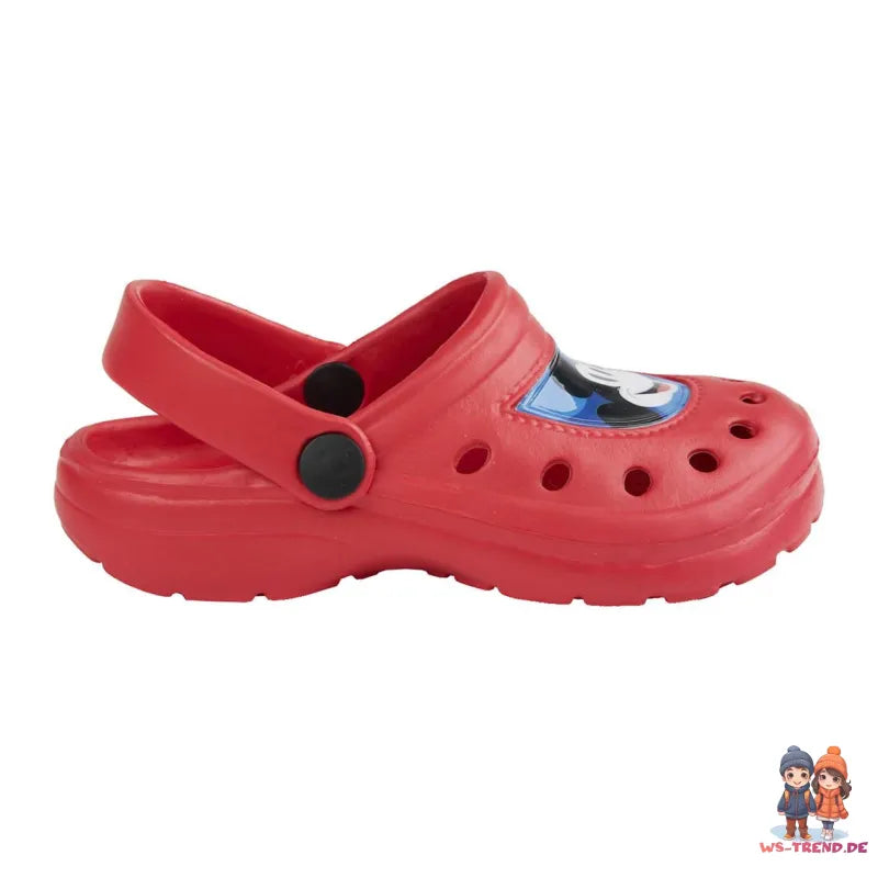 Disney Mickey Maus Jungen Kinder Clogs Badeschuhe - WS-Trend.de Latschen 22 bis 29