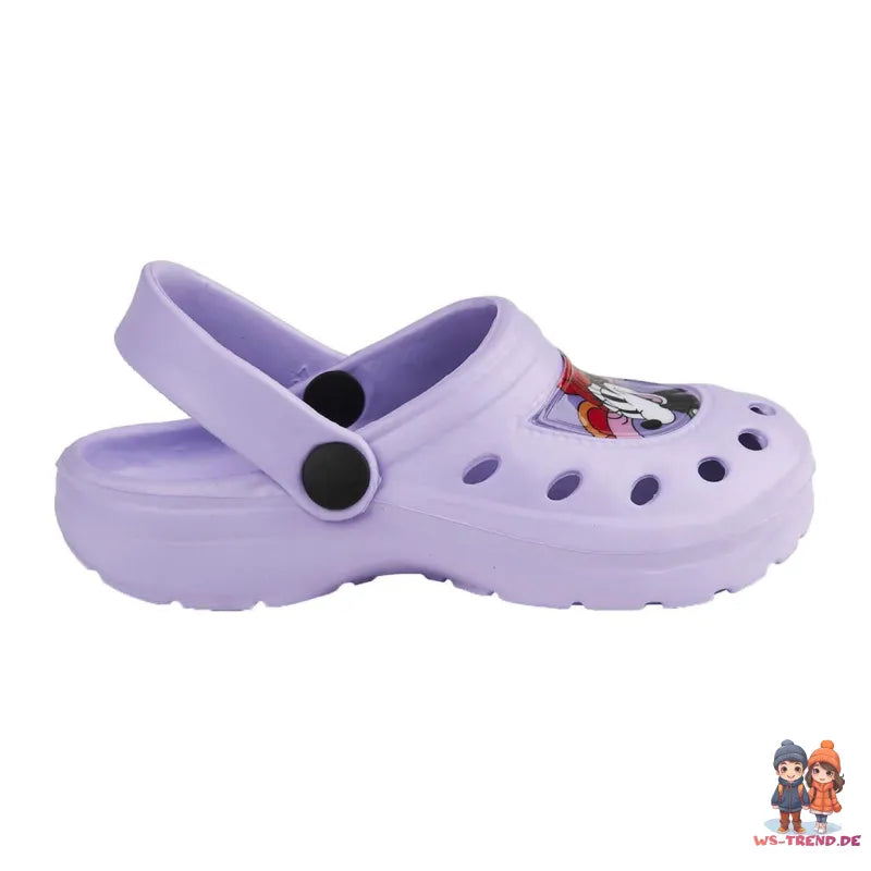 Disney Minnie Maus Kinder Clogs Badeschuhe - WS-Trend.de Latschen Mädchen 24 bis 31