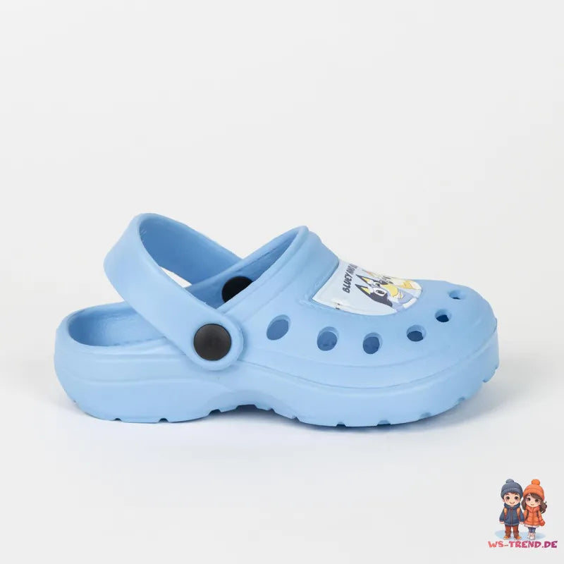 Bluey und Bingo Kinder Clogs Badeschuhe Latschen - WS-Trend.de Gr. 24 bis 31