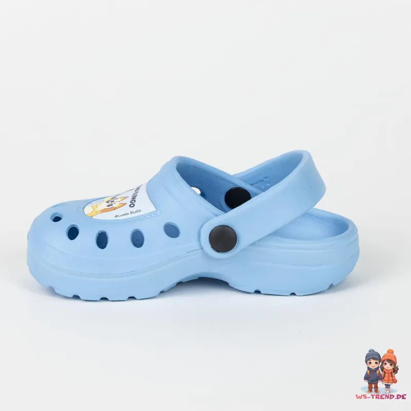 Bluey und Bingo Kinder Clogs Badeschuhe Latschen - WS-Trend.de Gr. 24 bis 31