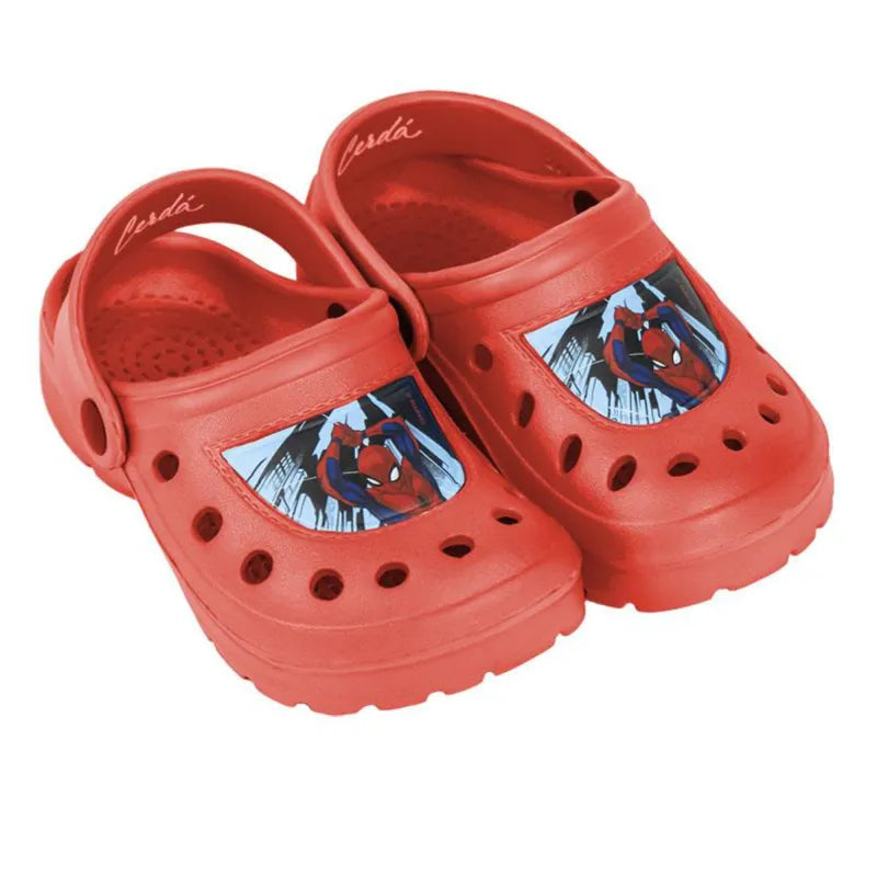Marvel Spiderman - Kinder Sandalen Clogs Badeschuhe - WS-Trend.de Avengers Latschen Jungen